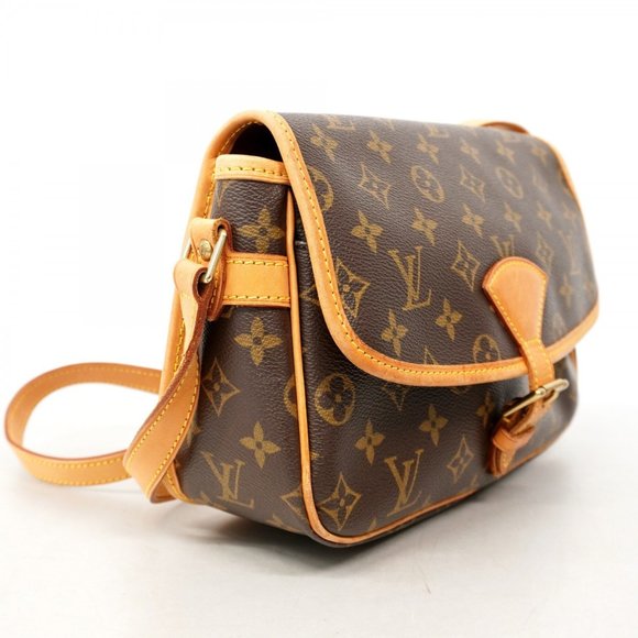 LOUIS VUITTON Authentic Brown Monogram Shoulder Bag - Picture 2 of 14